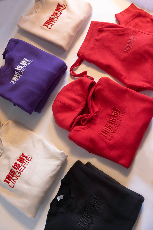 Embroided Puff Hoodie